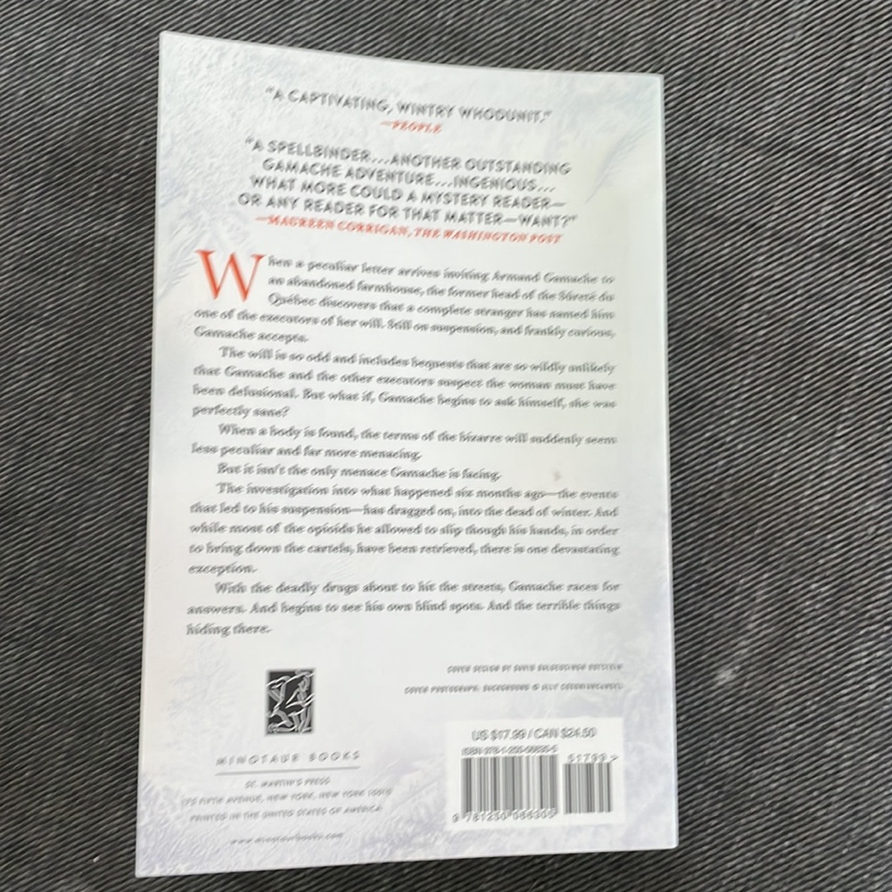 Kingdom of the Blind Louise Penny Paperback EUC - Picture 2 of 2